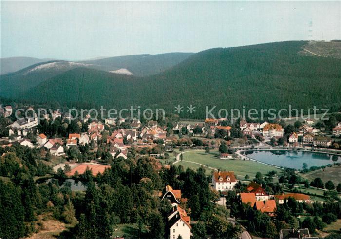 Hahnenklee-Bockswiese Harz Fliegeraufnahme