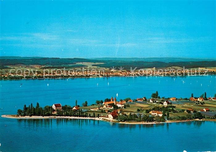 Niederzell Reichenau Fliegeraufnahme