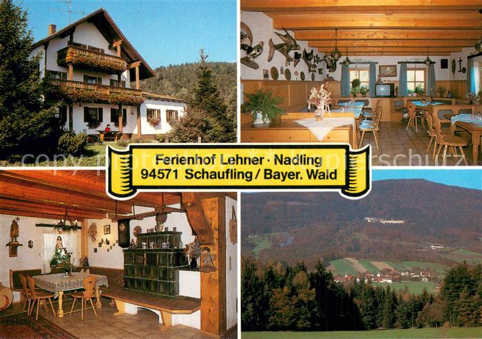 Schaufling Ferienhof Lehner Nadling Gastraeume Panorama