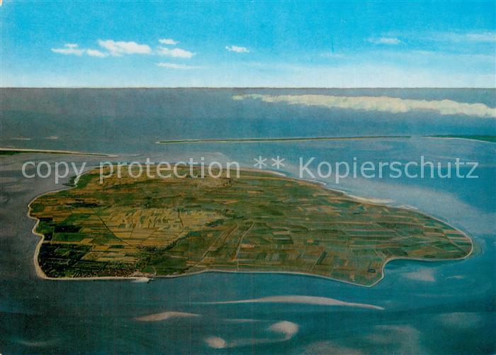 Insel Foehr Fliegeraufnahme