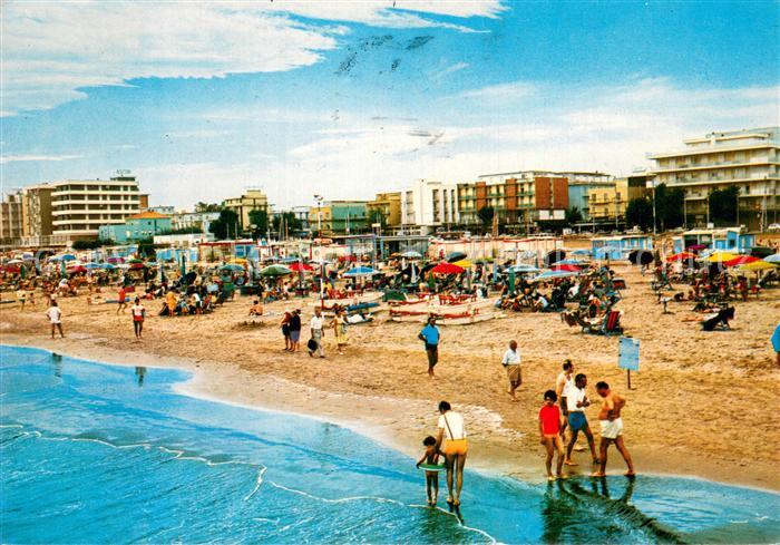 Miramare di Rimini  Alberghi e spiaggia