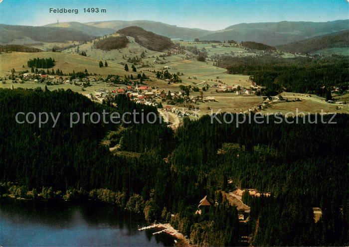Altglashuetten Fliegeraufnahme mit Windgfaellweiher und Feldberg