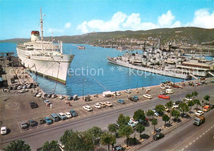 Trieste IT Strand Hafen