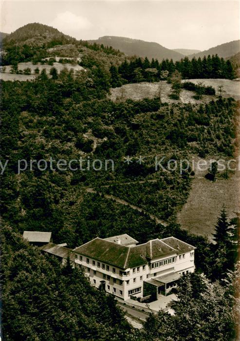 Oppenau Lierbachtal Haus der Ev Jugend Baden Fliegeraufnahme