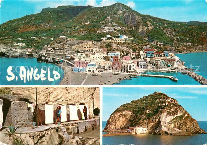 Sant Angelo Ischia IT Fliegeraufnahme Teilansichten