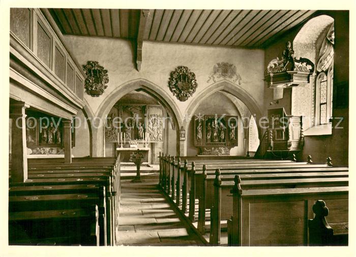 Detwang St Peter Paulskirche Inneres