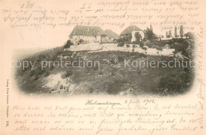 Hohenentringen Tuebingen Panorama