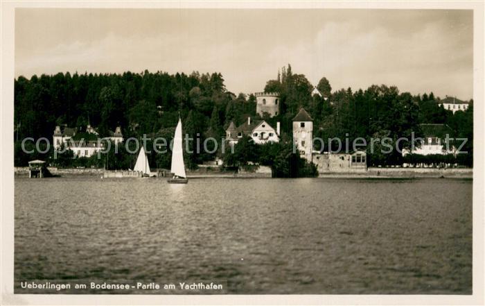 ueberlingen Bodensee Partie am Yachthafen