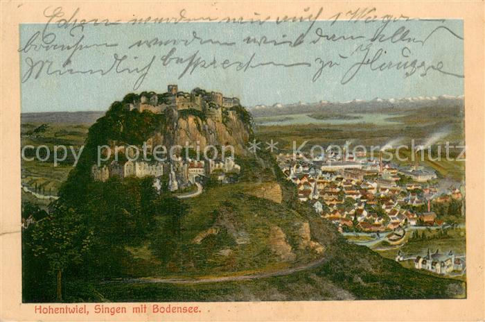 Singen Hohentwiel Panorama