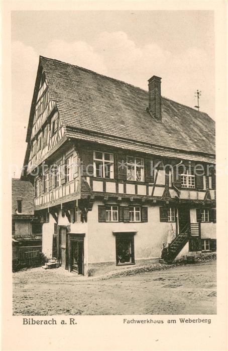 Biberach  Riss Fachwerkhaus am Weberberg