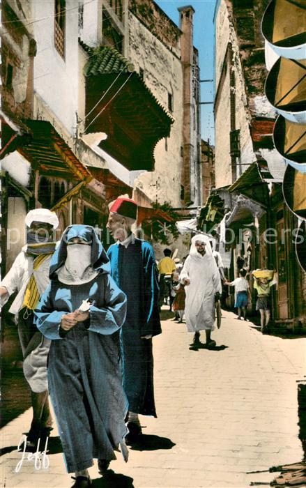 Fes  Fez Maroc Rue en Medina
