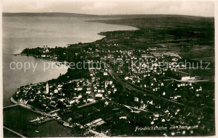 Friedrichshafen Bodensee Fliegeraufnahme