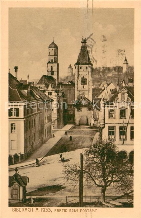 Biberach  Riss Partie beim Postamt