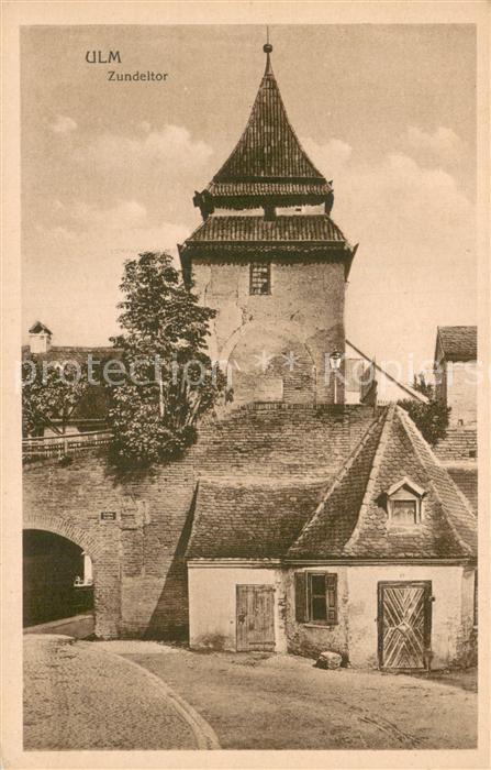 Ulm  Donau Zundeltor