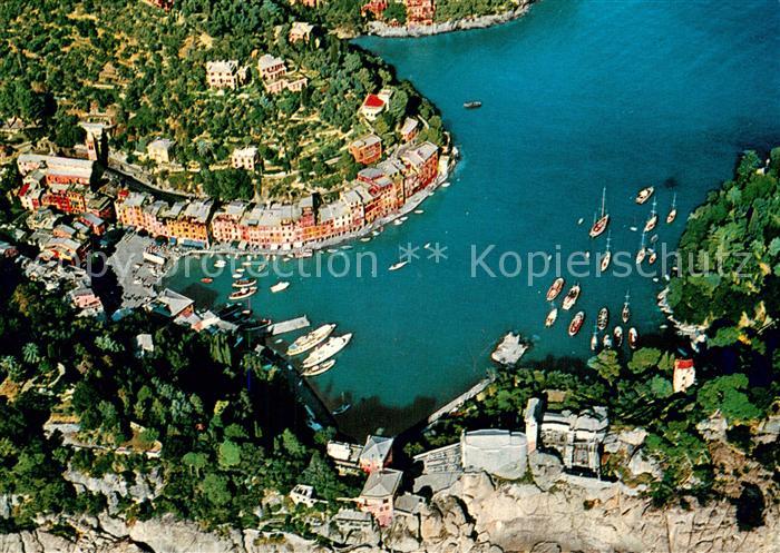 Portofino Liguria IT Fliegeraufnahme