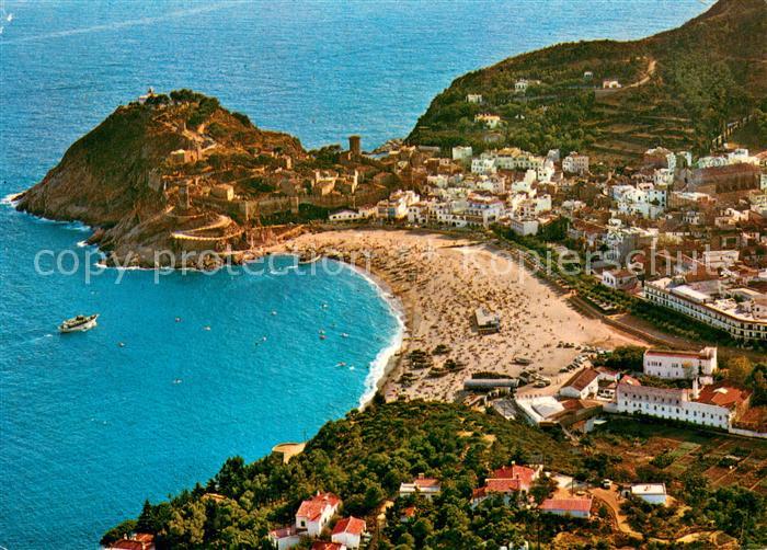 Tossa de Mar ES Fliegeraufnahme