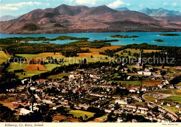 Killarney  Kerry Ireland Fliegeraufnahme