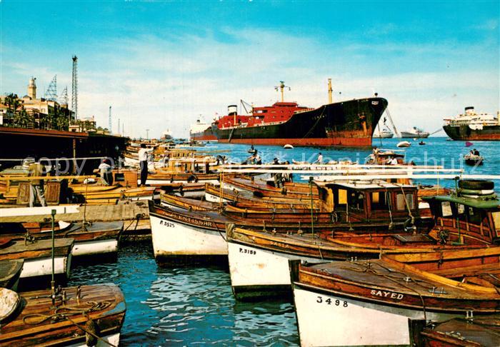 Port-Said Egypt Hafenpartie
