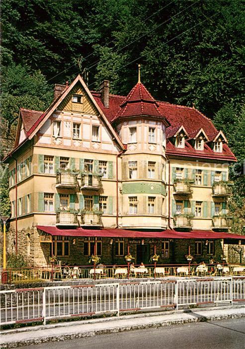 Hrensko Herrnskretschen Boehmen CZ Hotel Praha