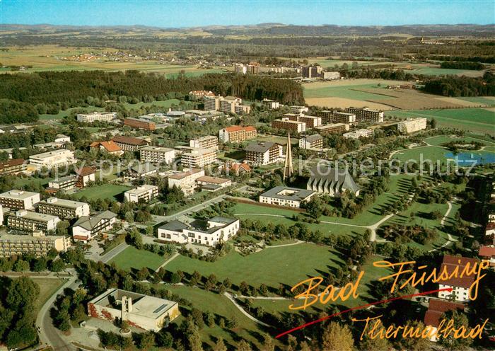 Bad Fuessing Fliegeraufnahme mit Thermal Mineral Heilquellen