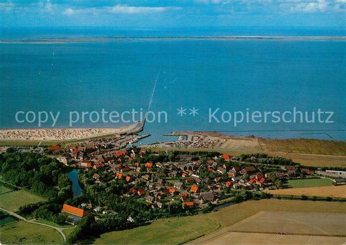 Neuharlingersiel Fliegeraufnahme