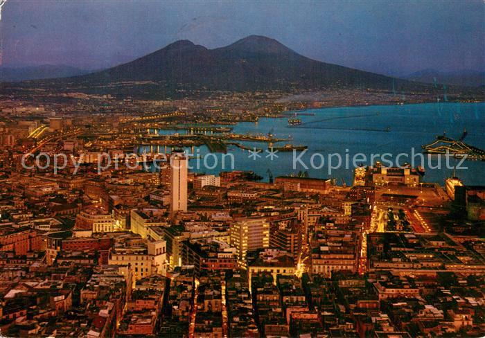 Napoli Neapel IT Fliegeraufnahme