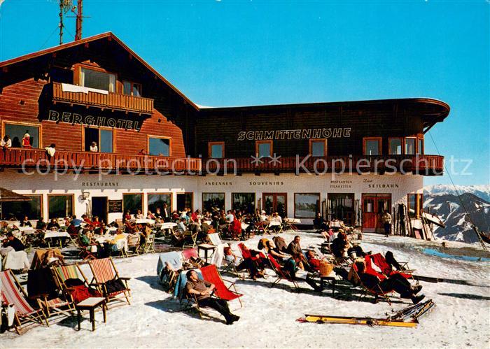 Zell See AT Berghotel Schmittenhoehe Sonnenterrasse