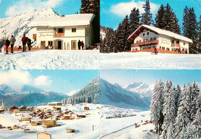 Berwang Tirol AT Jaegerhaus Sonnenlift mit Thaneller und Lechtaler Alpen