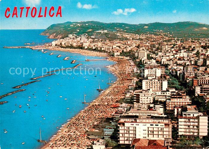 Cattolica  Provincia Rimini IT Fliegeraufnahme
