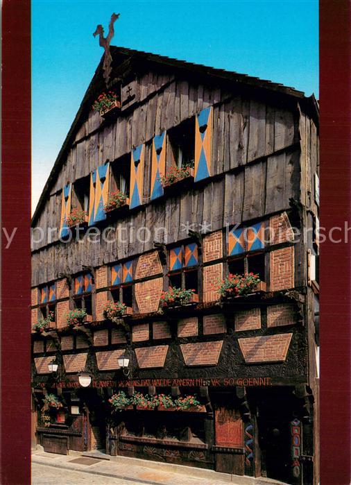 Muenster Westfalen Druebbelken in Muensters Altstadt