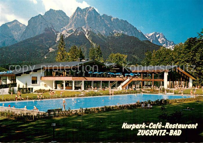 Grainau Kurpark Cafe Restaurant Zugspitz Bad