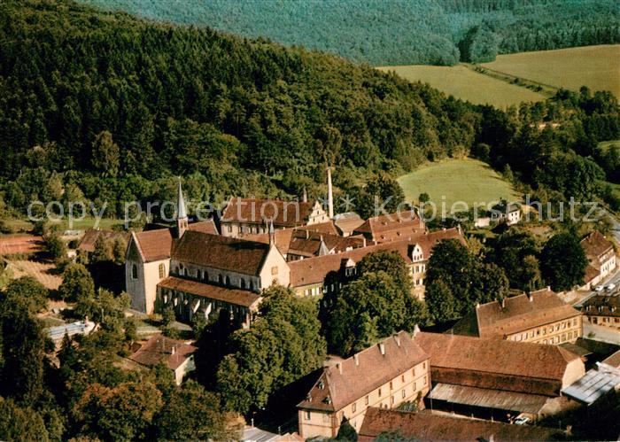 Bronnbach Ehem Zisterzienser Abtei Fliegeraufnahme