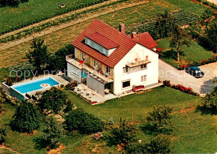 Meersburg Bodensee Gaestehaus Schoenblick garni Fliegeraufnahme