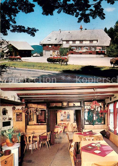 Rohrhardsberg Schonach Gasthaus Wilhelmshoehe Gaststube