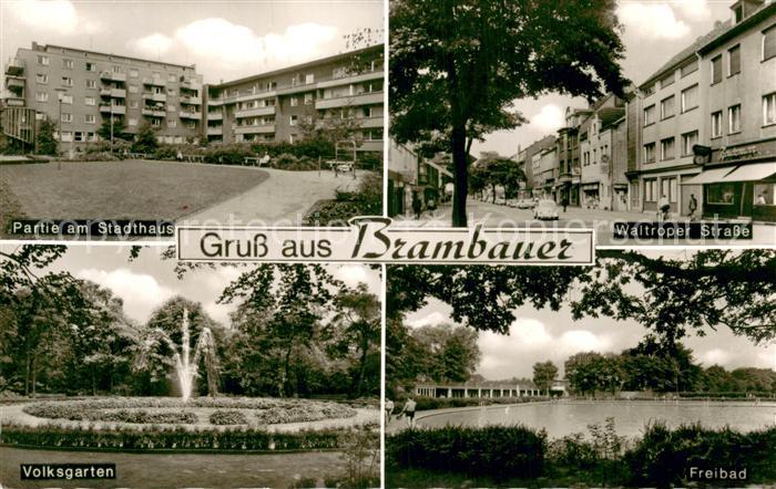 Brambauer Partie am Stadthaus Volksgarten Waltroper Strasse Freibad