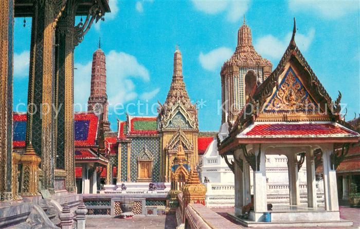 Bangkok Thailand Inside the ground of Wat Phra Keo Emerald Buddha Temple