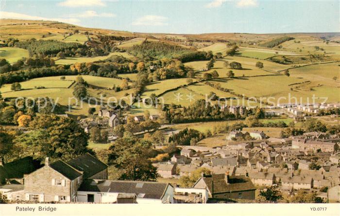 Pateley Bridge Harrogate UK Panorama
