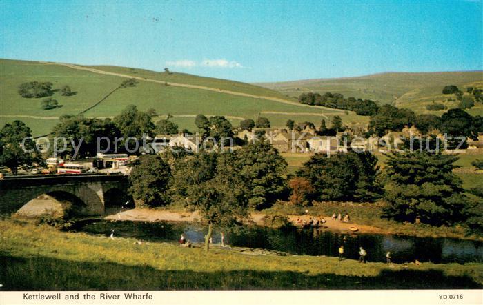 Kettlewell UK and the River Wharfe