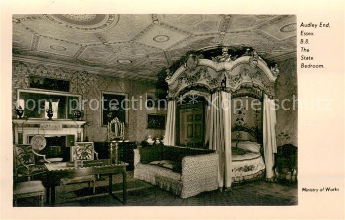 Audley End Saffron Walden UK The State Bedroom Ministry of Works