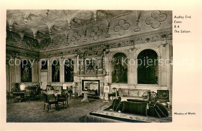 Audley End Saffron Walden UK The Saloon Ministry of Works