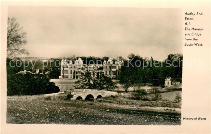 Audley End Saffron Walden UK Mansion and Bridge Ministry of Works