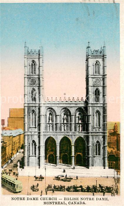 Montreal Quebec Notre Dame Church