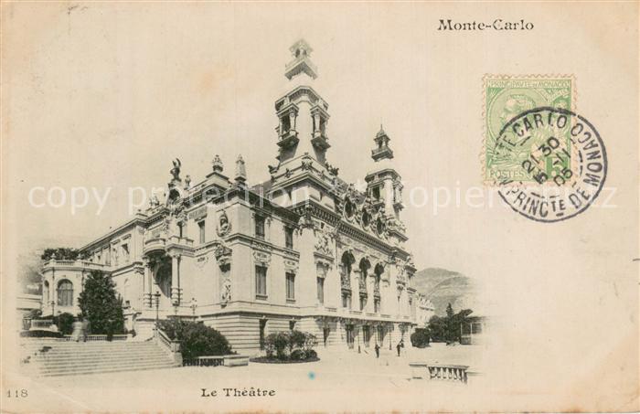 Monte-Carlo Monaco Le Théâtre