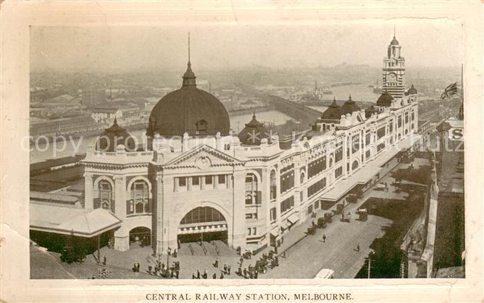 Melbourne  Australia Central Railway Station