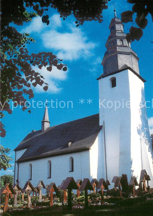 Wormbach Schmallenberg Kath. Pfarrkirche St. Peter und Paul Friedhof