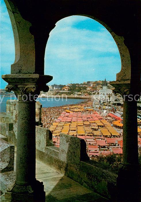 Estoril PT Um angulo da praia Blick auf den Strand