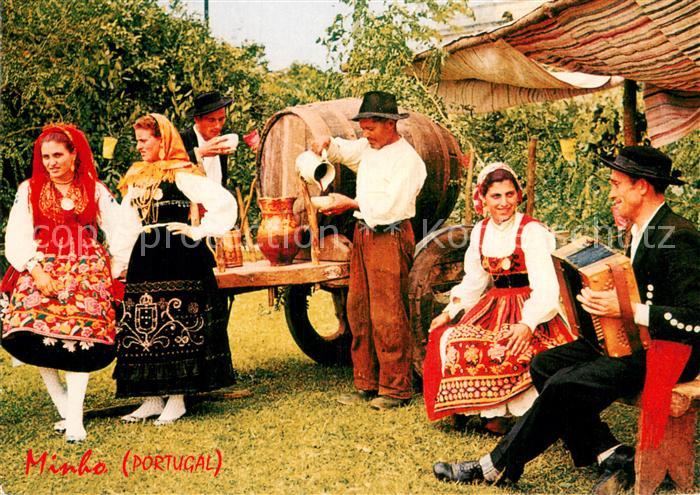 Minho PT Aspectos do folklore Trachten