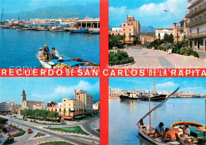 San Carlos  de la Rapita Tarragona ES Teilansichten Hafen Fischerboote