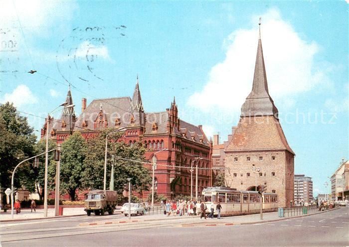 ROSTOCK  CITY Steintor Strassenbahn