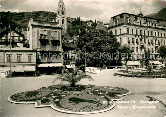 Merano Meran Passeggiata Kurpromenade